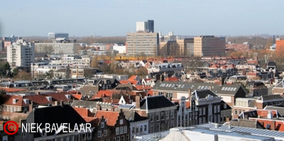 Panorama vanaf Pieterskerk